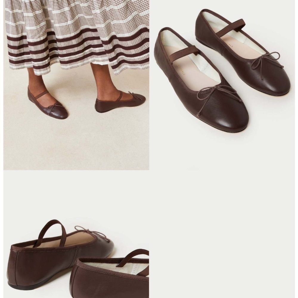 Loeffler Randall Leonie Brown Flats